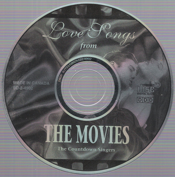 The Countdown Singers : Love Songs From The Movies (CD)
