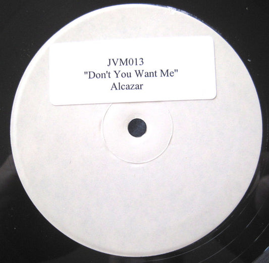 Alcazar : Don't You Want Me (12", W/Lbl)