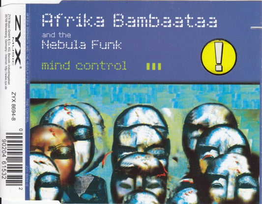 Afrika Bambaataa & The Nebula Funk : Mind Control (CD, Maxi)