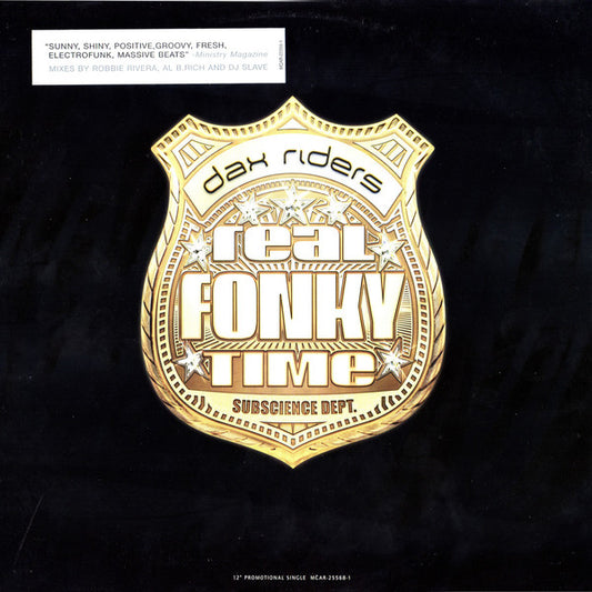 Dax Riders : Real Fonky Time (12", Promo)