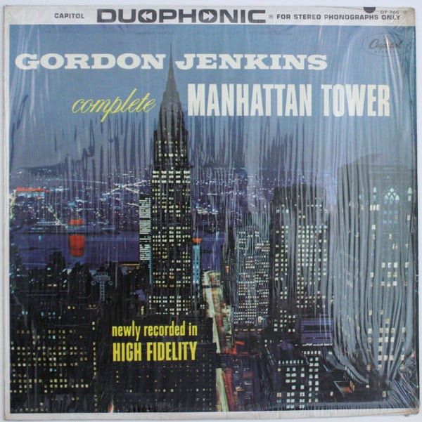 Gordon Jenkins / Elliott Lewis, Beverly Mahr, The Ralph Brewster Singers : Complete  Manhattan Tower (LP, Album, RE, Duo)