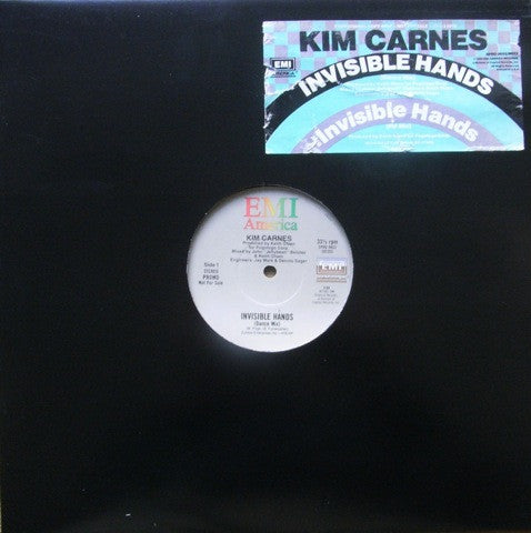 Kim Carnes : Invisible Hands (Dance Mix) (12", Promo)