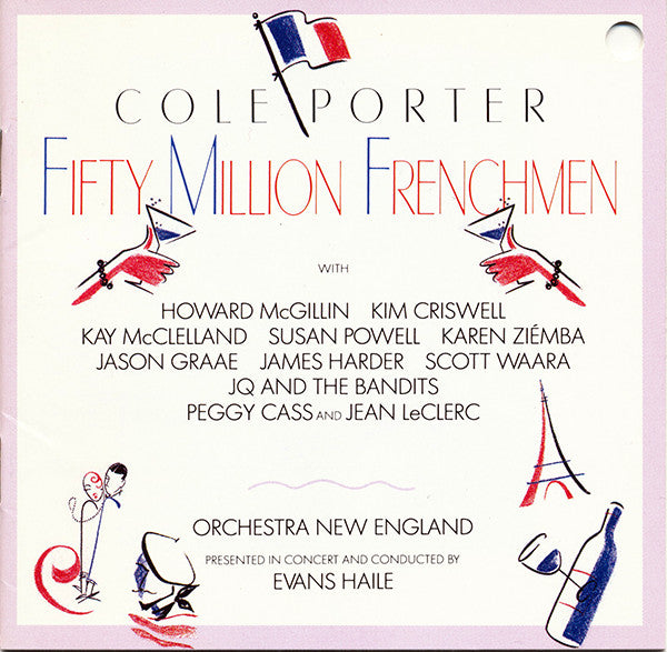 Orchestra New England : Cole Porter : Fifty Million Frenchmen (CD, Album)