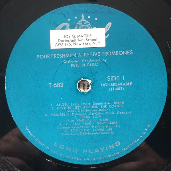 The Four Freshmen : Four Freshmen And 5 Trombones (LP)