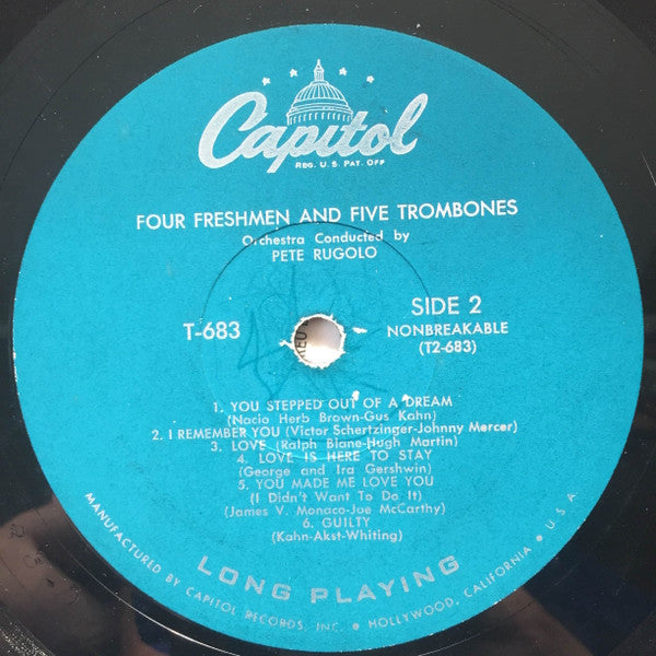 The Four Freshmen : Four Freshmen And 5 Trombones (LP)
