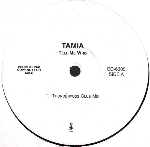 Tamia : Tell Me Who (2x12", Promo)