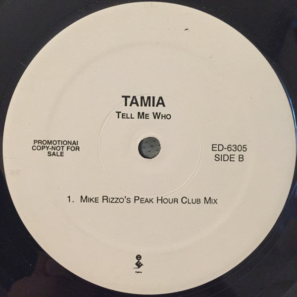 Tamia : Tell Me Who (2x12", Promo)