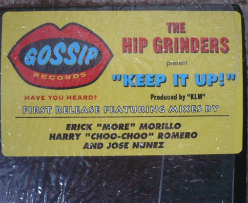 The Hipgrinders : Keep It Up! (12")