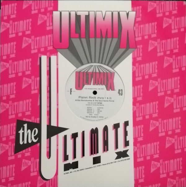 Various : Ultimix 43 (3x12", Promo)