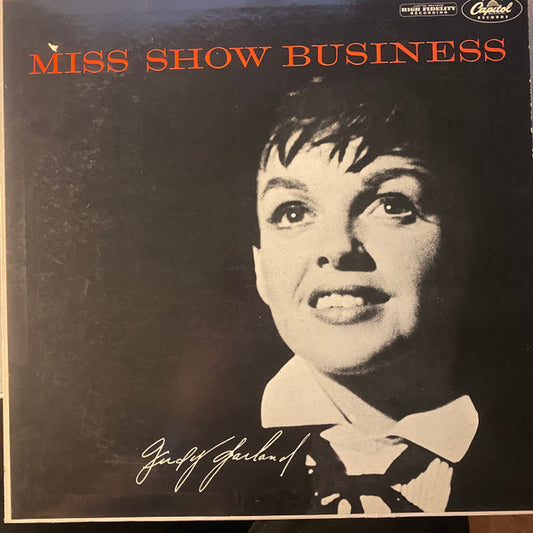 Judy Garland : Miss Show Business (LP, Album, Mono)