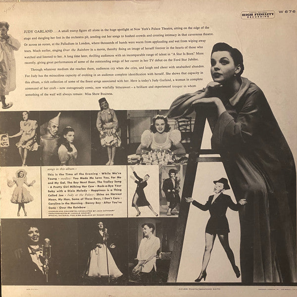 Judy Garland : Miss Show Business (LP, Album, Mono)