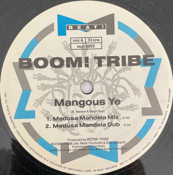 Boom! Tribe : Mangous Ye (12")