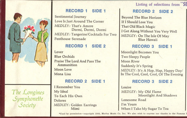 The Longines Symphonette : Sentimental Journey (6xLP + Box)