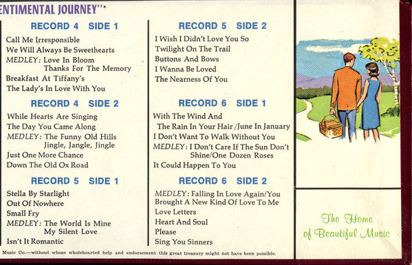 The Longines Symphonette : Sentimental Journey (6xLP + Box)