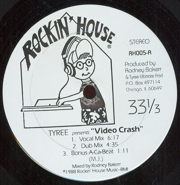 Tyree Cooper : Video Crash (12")