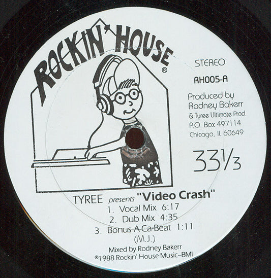 Tyree Cooper : Video Crash (12")
