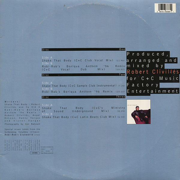 Robi Rob's Clubworld : Shake That Body (3x12", Gat)