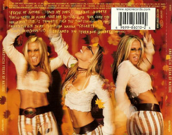 Anastacia : Freak Of Nature (CD, Album, Pit)