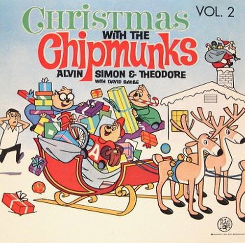 The Chipmunks : Alvin, Simon And Theodore With David Seville : Christmas With The Chipmunks Vol. 2 (CD, Club, RE)