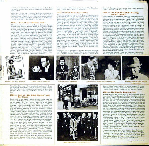 The Longines Symphonette, The Singing Choraliers : The Golden Twenties (2xLP, Mono, Gat)