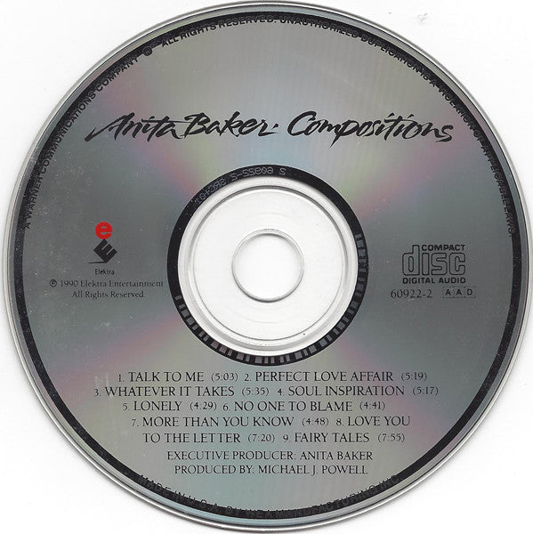 Anita Baker : Compositions (CD, Album)