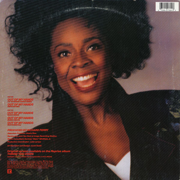 Thelma Houston : Out Of My Hands (12", Maxi)