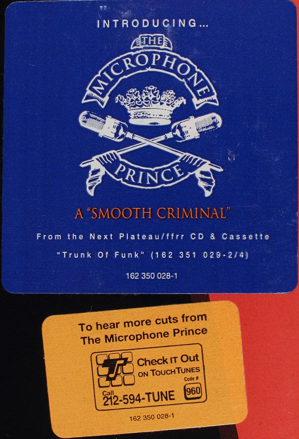 The Microphone Prince : Smooth Criminal (12", Promo)