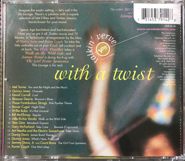 Various : Talkin' Verve With A Twist (CD, Comp)