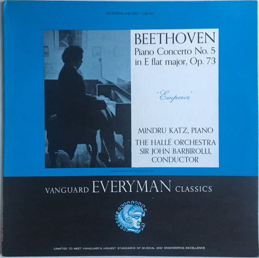 Ludwig van Beethoven : Beethoven Piano Concerto No. 5 In E Flat Major, Op. 73 "Emperor" (LP, Album)