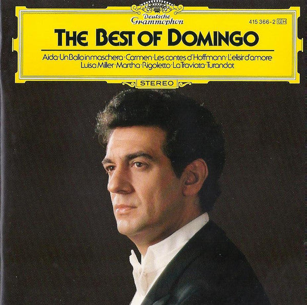 Placido Domingo : The Best Of Domingo (CD, Comp)