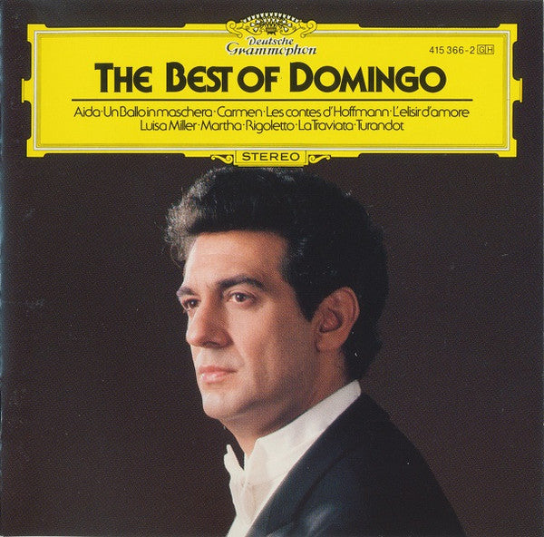 Placido Domingo : The Best Of Domingo (CD, Comp)