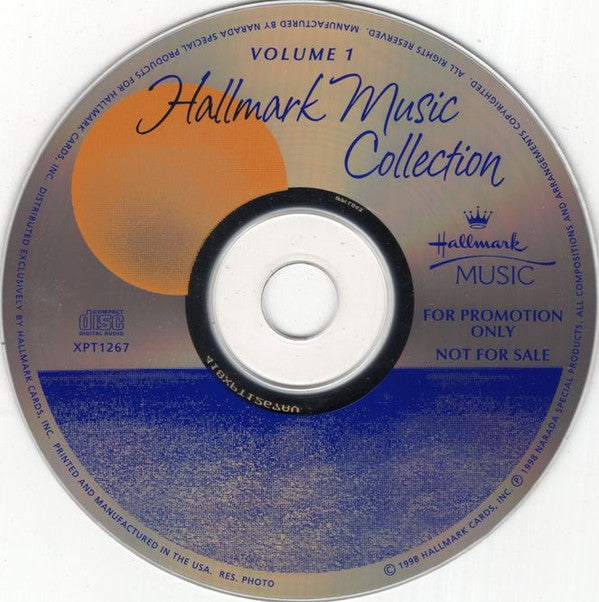 Various : Hallmark Music Collection (Relaxing Instrumental Music • Volume 1) (CD, Comp, Promo)