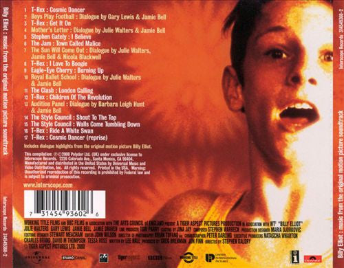 Various : Billy Elliot: Music From The Original Motion Picture Soundtrack (CD, Comp)