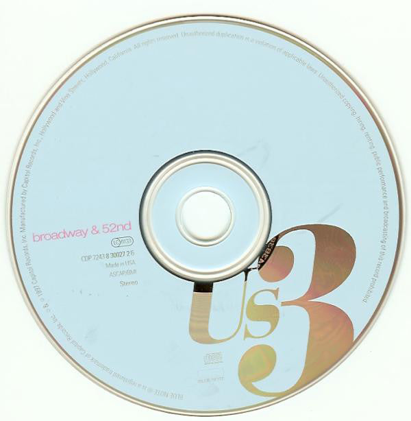 Us3 : Broadway & 52nd (CD, Album)