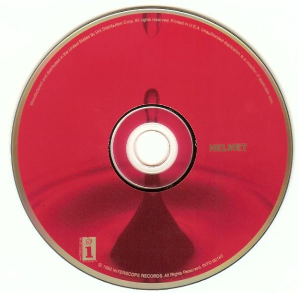 Helmet (2) : Meantime (CD, Album, RE, Blu)