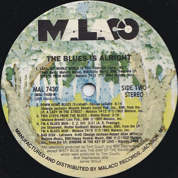 Various : The Blues Is Alright (LP, Comp)