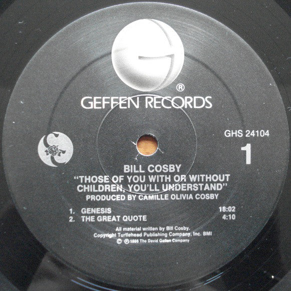 Bill Cosby : Those Of You With Or Without Children, You'll Understand (LP, Album)