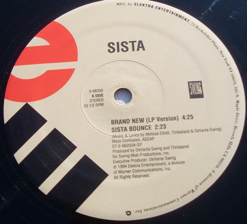 Sista (2) : Brand New (12")