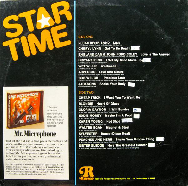 Various : Star Time (LP, Comp)