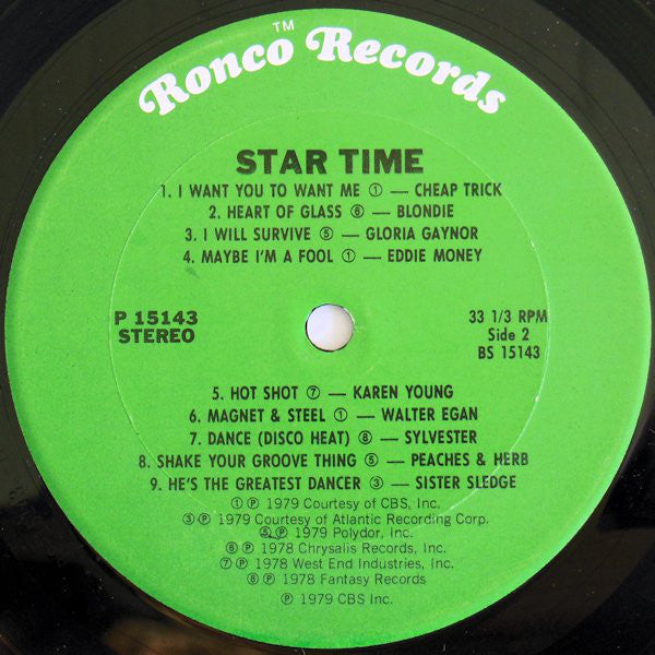 Various : Star Time (LP, Comp)