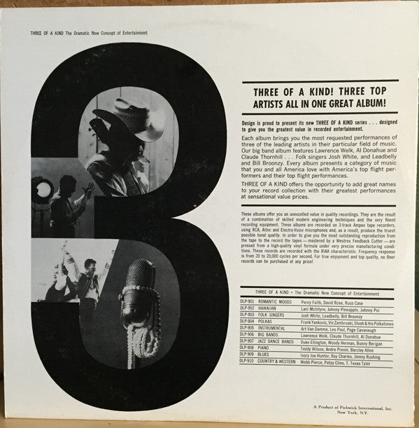Various : Three Of A Kind (LP, Comp)