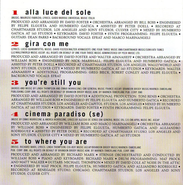 Josh Groban : Josh Groban (CD, Album, RP)