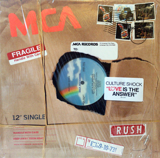Culture Shock (7) : Love Is The Answer (12")