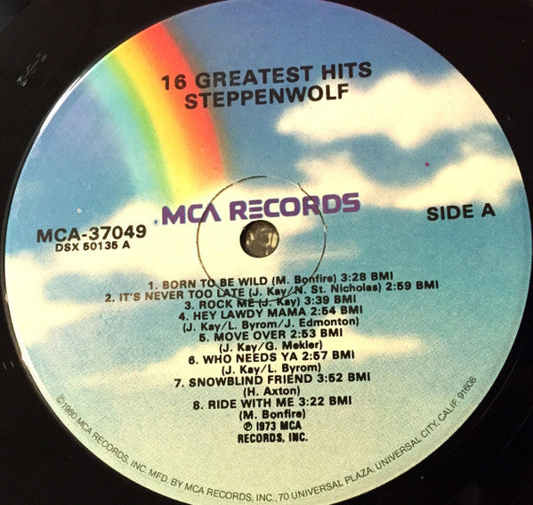 Steppenwolf : 16 Greatest Hits (LP, Comp, Glo)