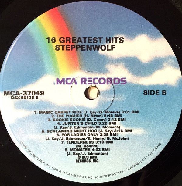 Steppenwolf : 16 Greatest Hits (LP, Comp, Glo)