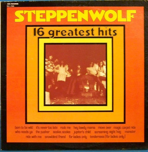Steppenwolf : 16 Greatest Hits (LP, Comp, Glo)