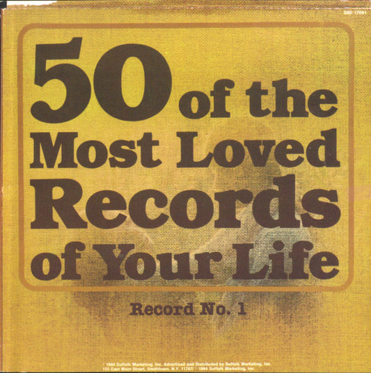 Various : 50 Of The Most Loved Records Of Your Life Record No.1 (CD, Comp)