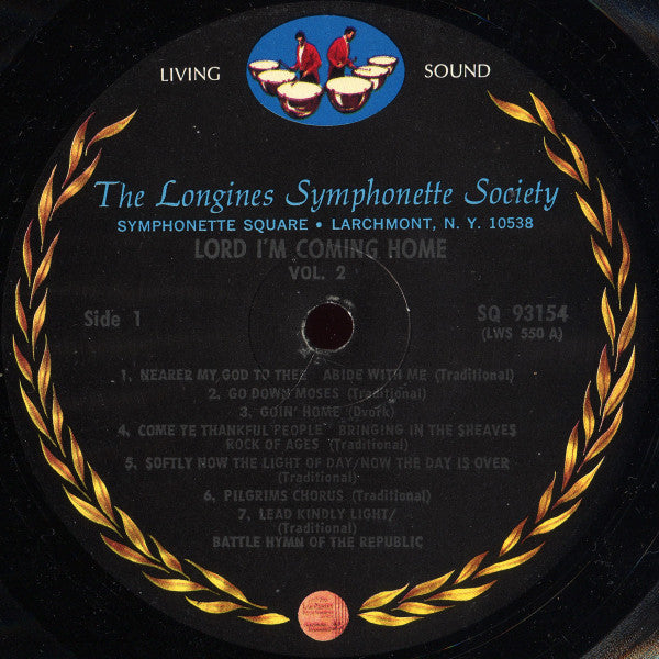 The Longines Symphonette, The Choraliers : Lord, I'm Coming Home Volume Two (LP, Club)