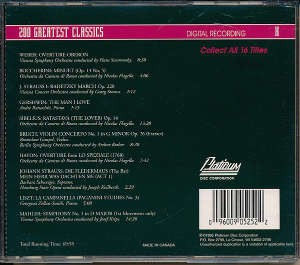 Various : Sounds Of Excellence: 200 Greatest Classics, Volume 10 (CD, Comp)