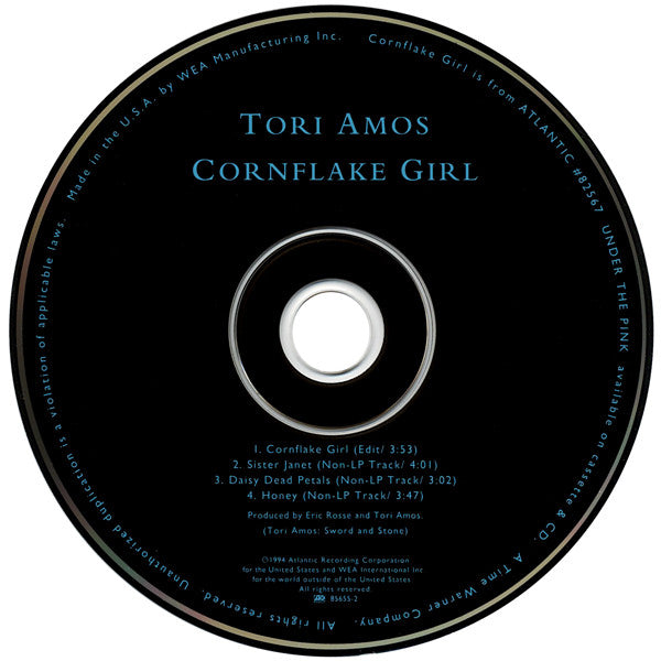 Tori Amos : Cornflake Girl (CD, Maxi, RP)